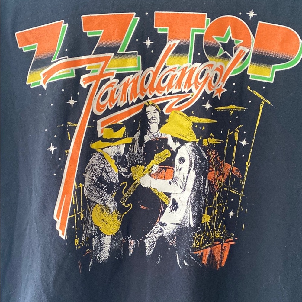 ZZ Top Fandango Graphic T-Shirt - Black